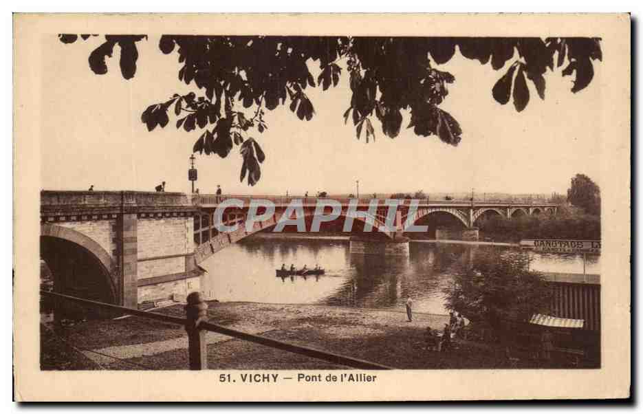 CPA Vichy Pont De l'Allier