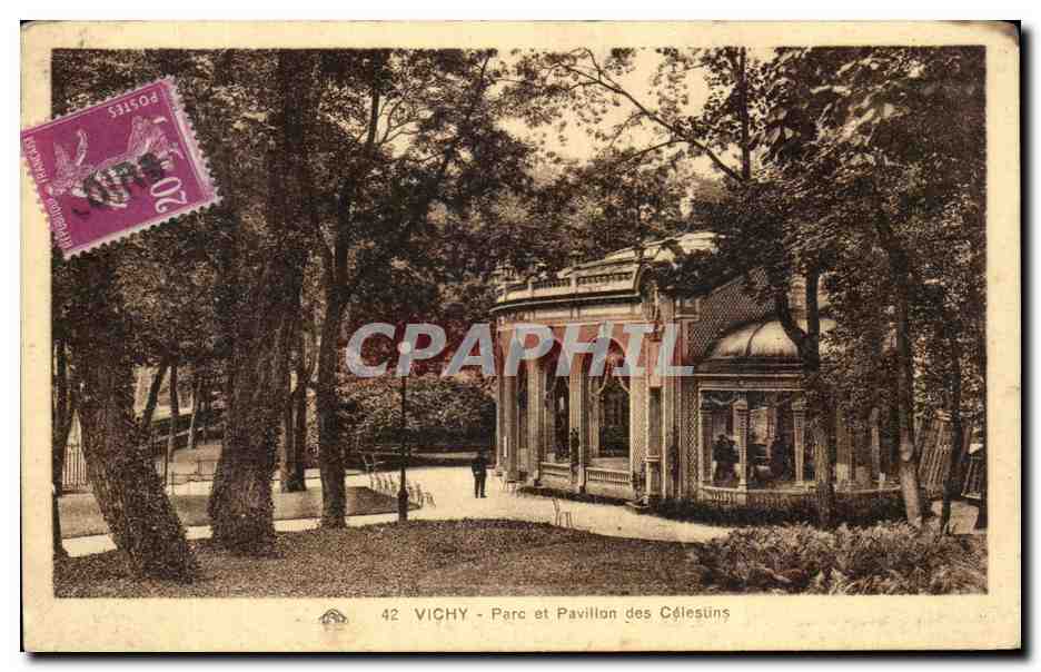 CPA Vichy Parc et Pavillon des Celestins