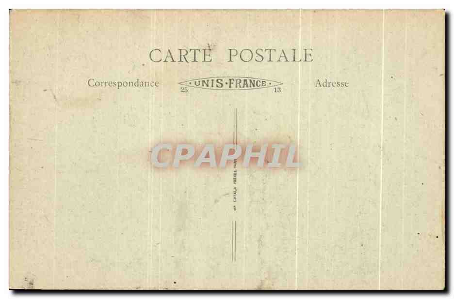 CPA Vichy Un coin du Casino — Verso