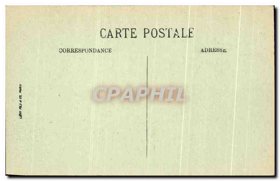 CPA Vichy Le Casino Le Foyer du Theatre — Verso