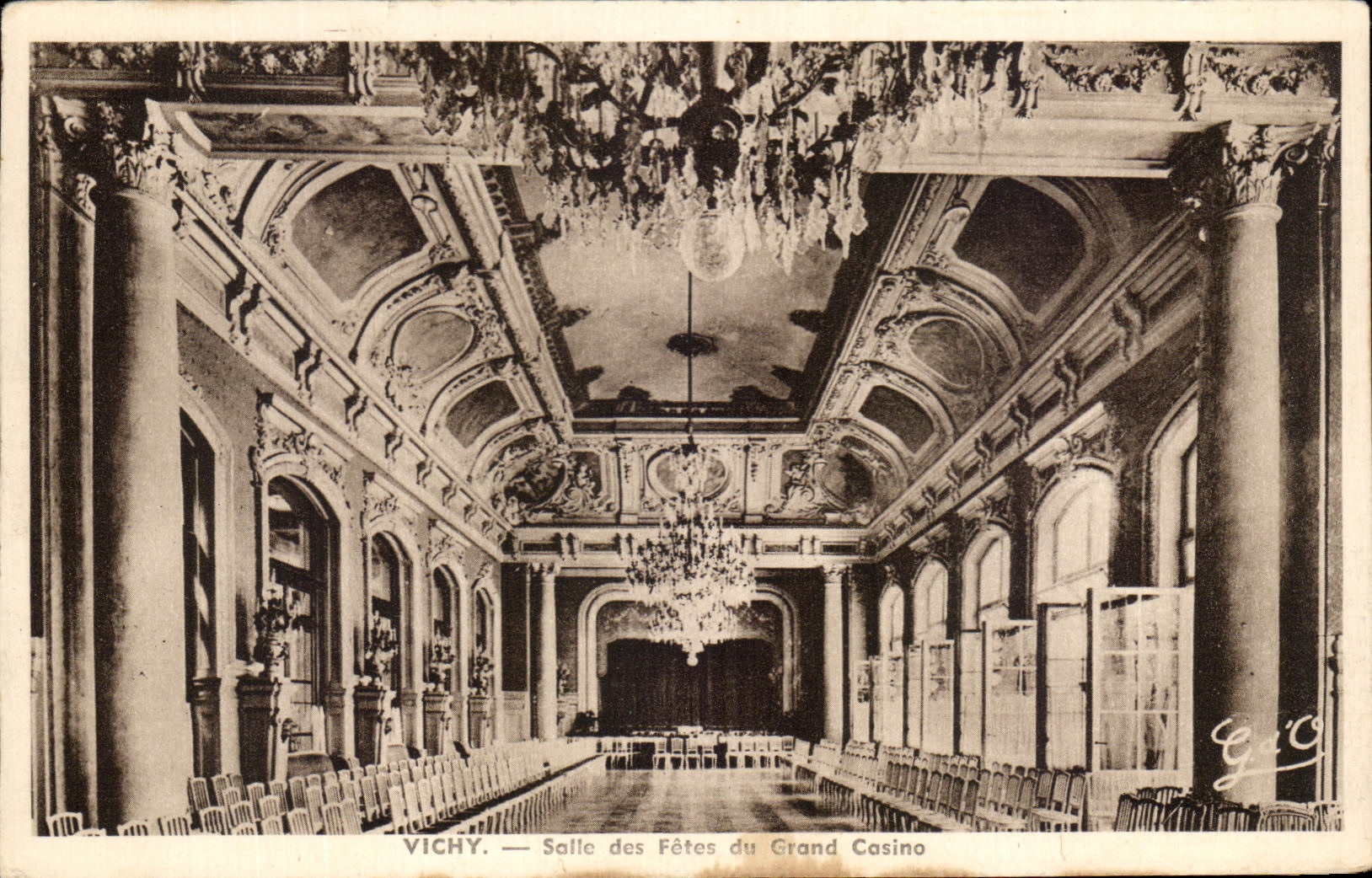 CPA Vichy Salle des Fetes Grand Casino