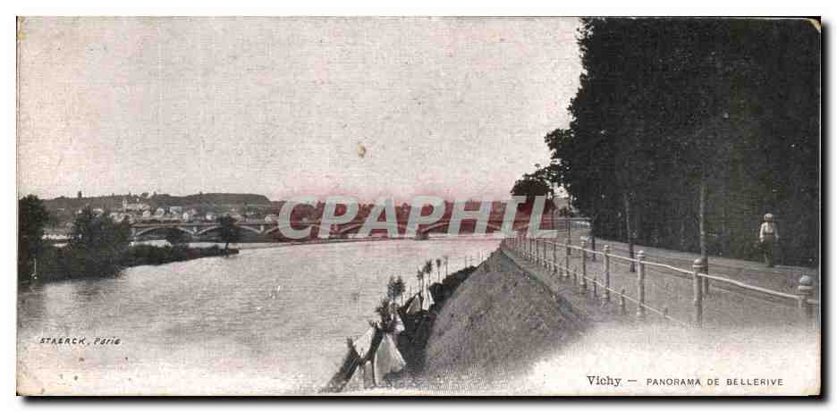 CPA Vichy Panorama De Bellerive