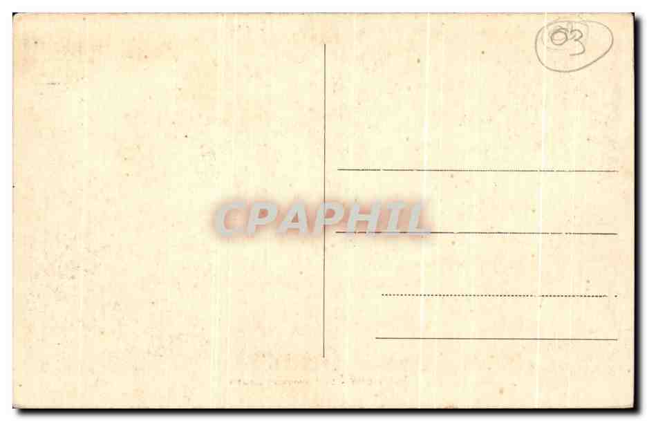 CPA Vichy Le Monument Gilbert — Verso