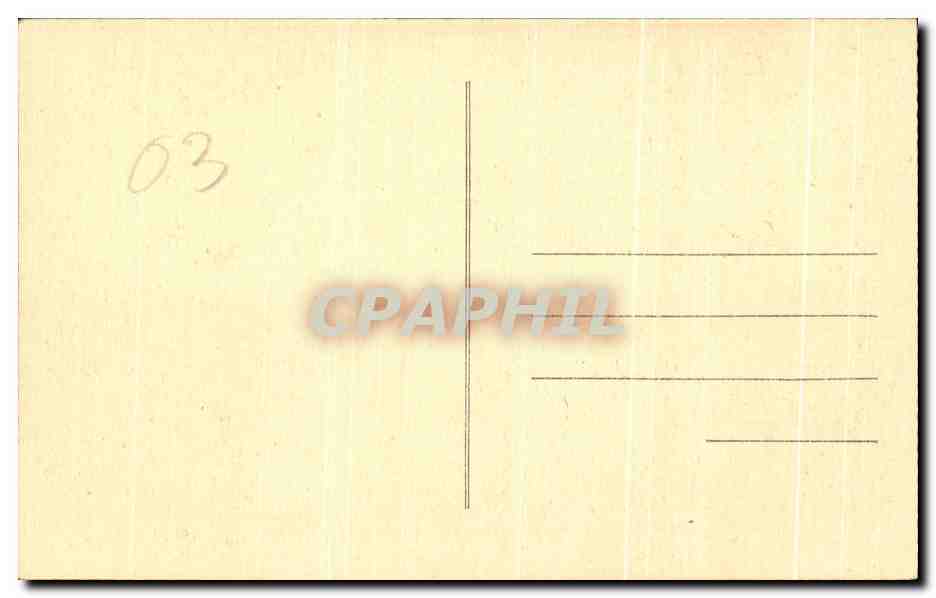 CPA Vichy vue Generale Sur La Boucle De L'Allier — Verso