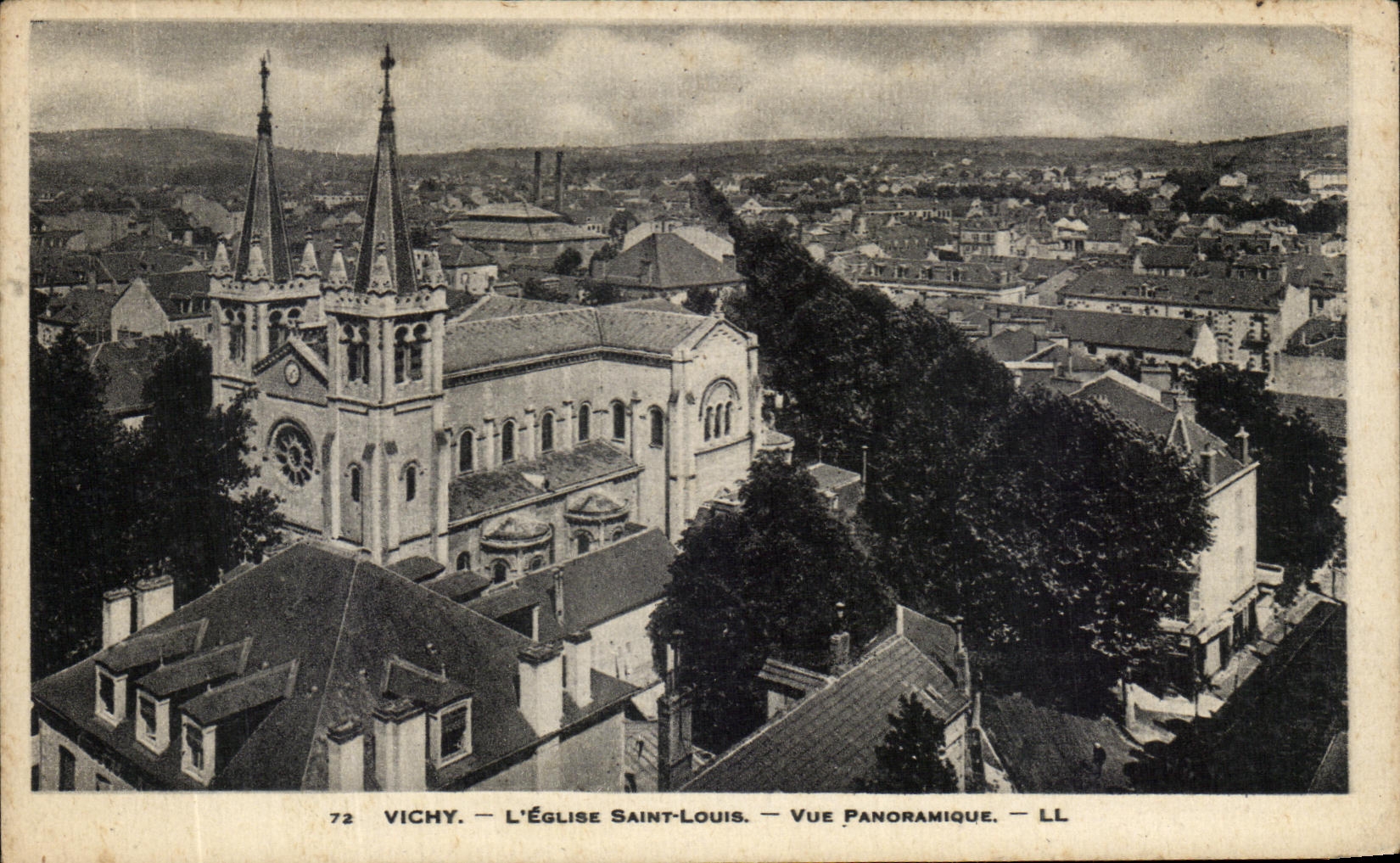 Vichy — Die Kirche Saint-Louis — Panoramablick — LL