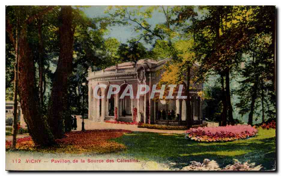 CPA Vichy Pavillon de la Source des Celestins