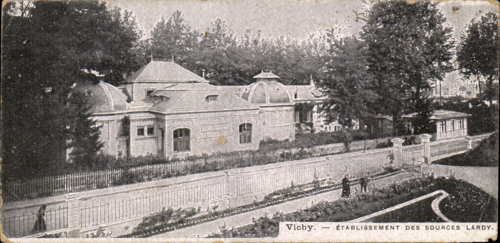 CPA Vichy etablissement Des Sources Lardy