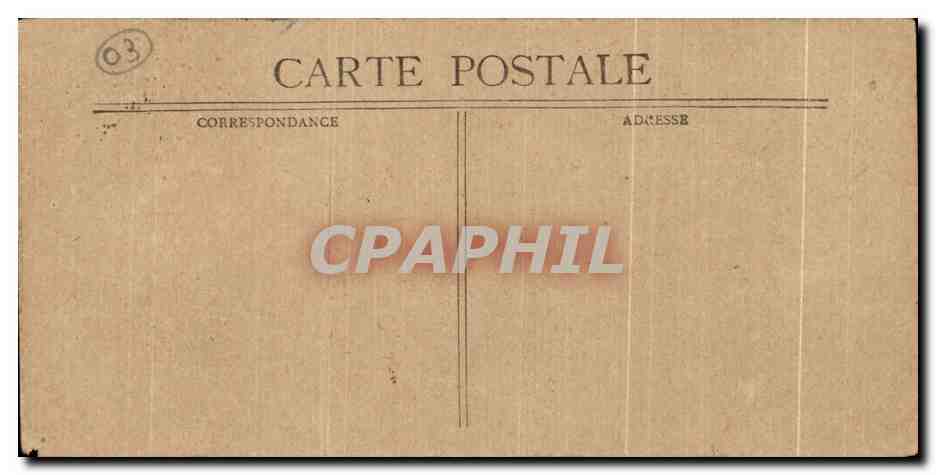 CPA Vichy etablissement Des Sources Lardy — Achterkant