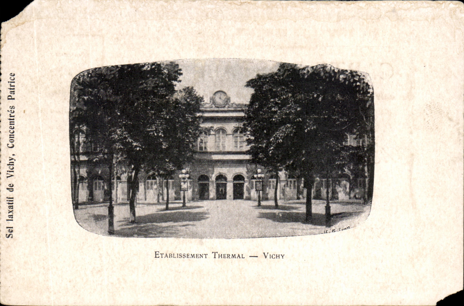 CPA Etablissement Thermal Vichy