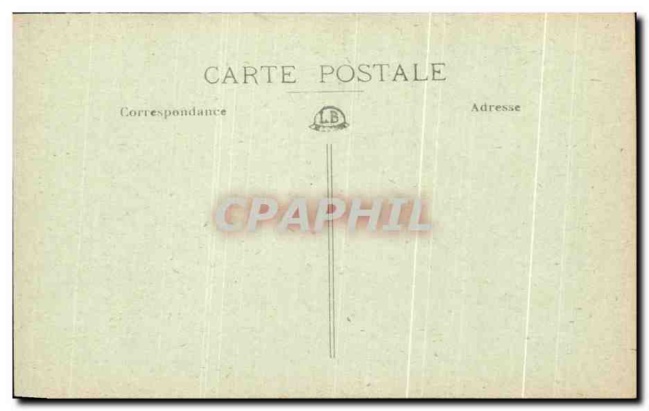 CPA Gargouilles De Notre Dame De Dijon La priere Diable  — Verso