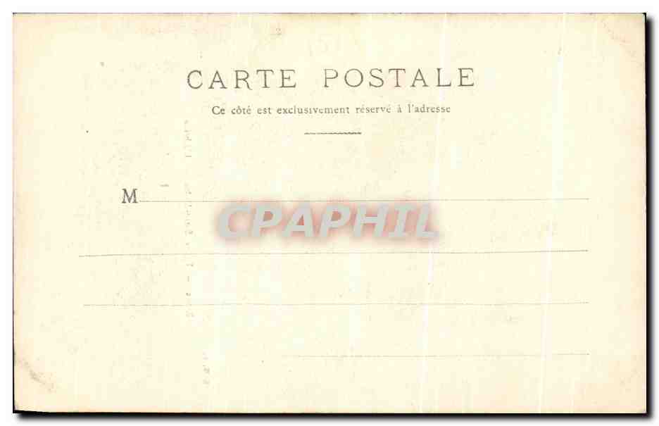 CPA Reims Eglise Saint Andre L'Abside — Rückseite