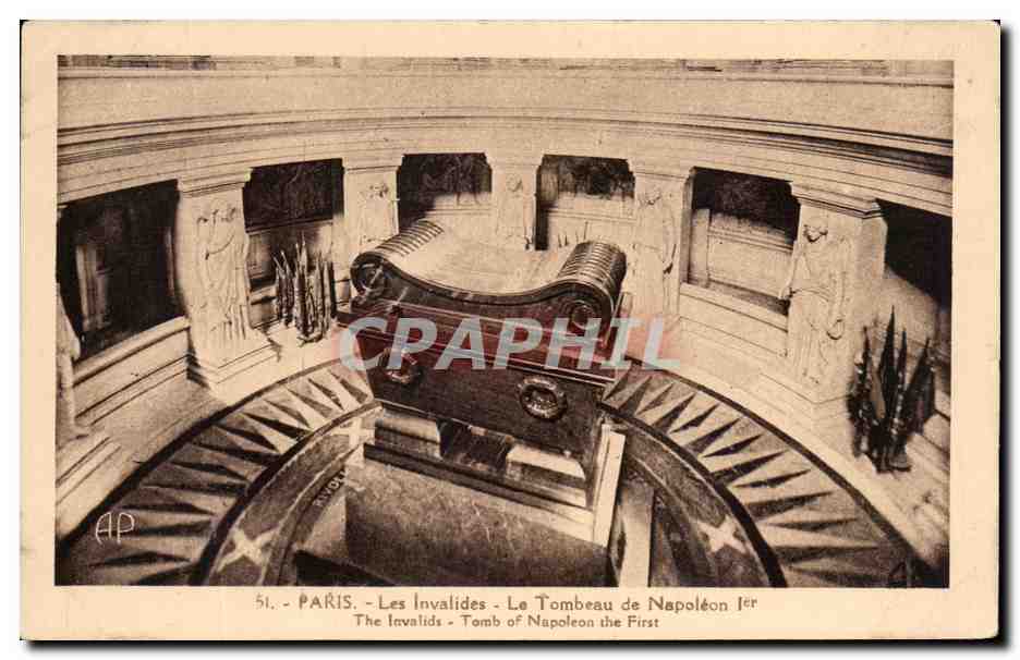 CPA Paris Les Invalides La Tombeau de Napoleon 1er