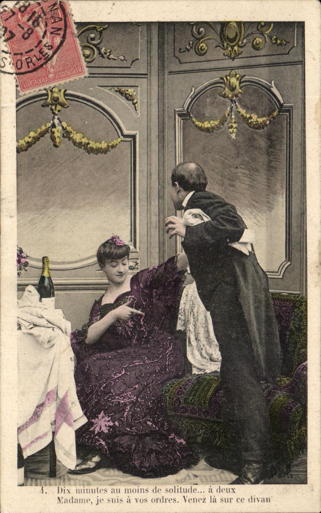 Scène intime — scène de salon — éditeur anonyme, n°4