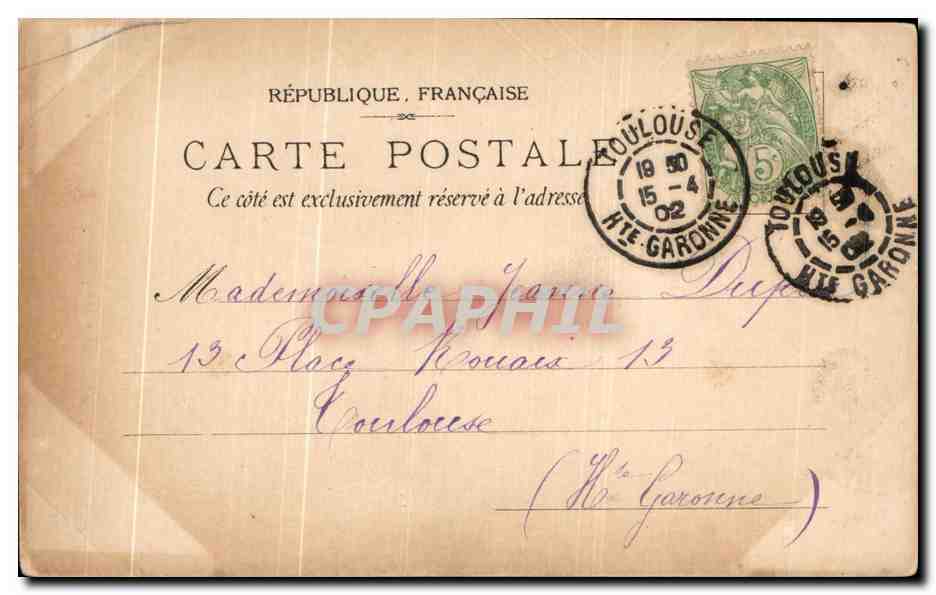 Galante Escorte — scène de forêt — éditeur Marcel Blanche — Reverso