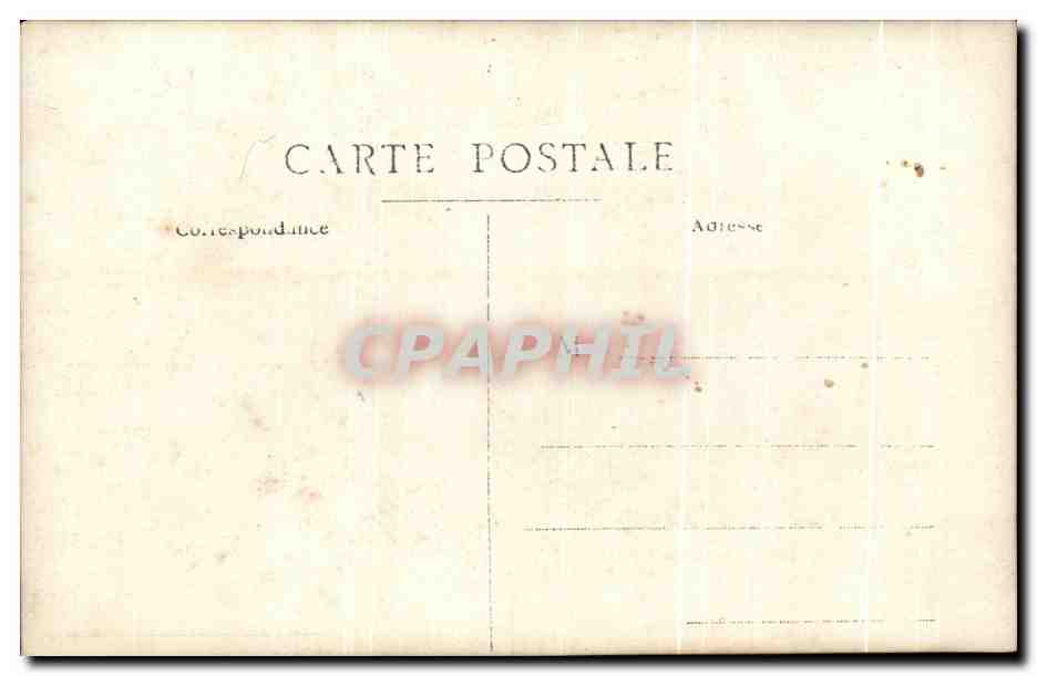 CARTE PHOTO Scene a la campagne  — Verso
