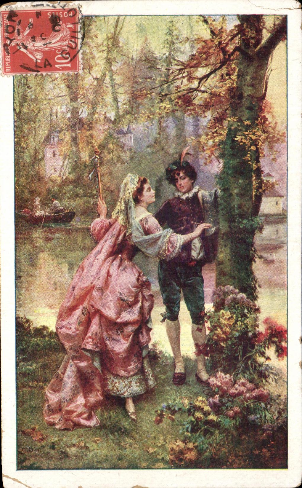 CPA Romeo et Juliette 