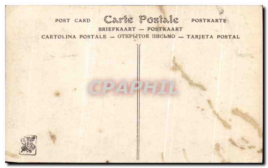 CPA Salons de Paris Ridel Le bois d'amour  — Verso
