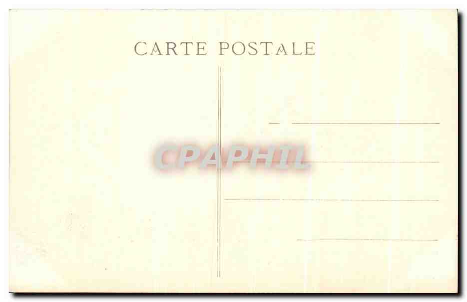 CPA Pornic Sortie du Port maree basse Le Chateau — Rückseite