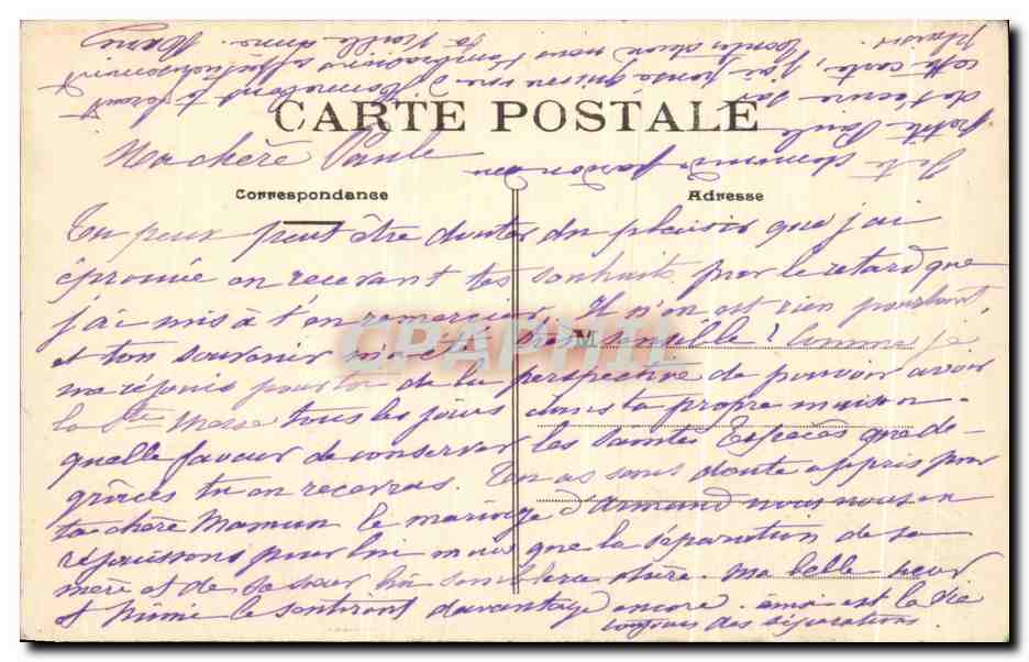 CPA Hennebont Le Viaduc Enfants pecheurs — Rückseite