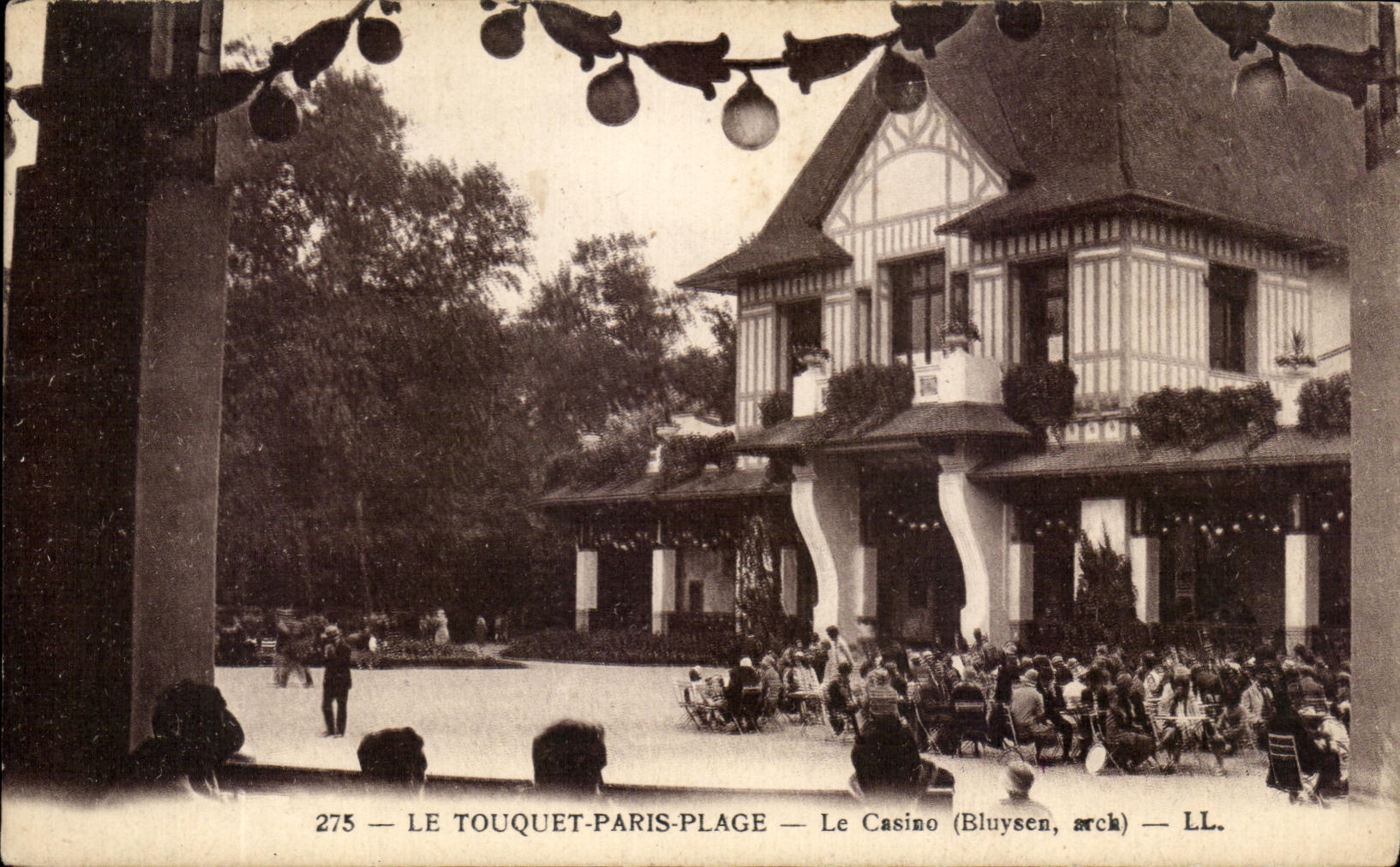 Le Touquet-Paris-Plage — El Casino (Bluysen, arch) — LL. — n° 275