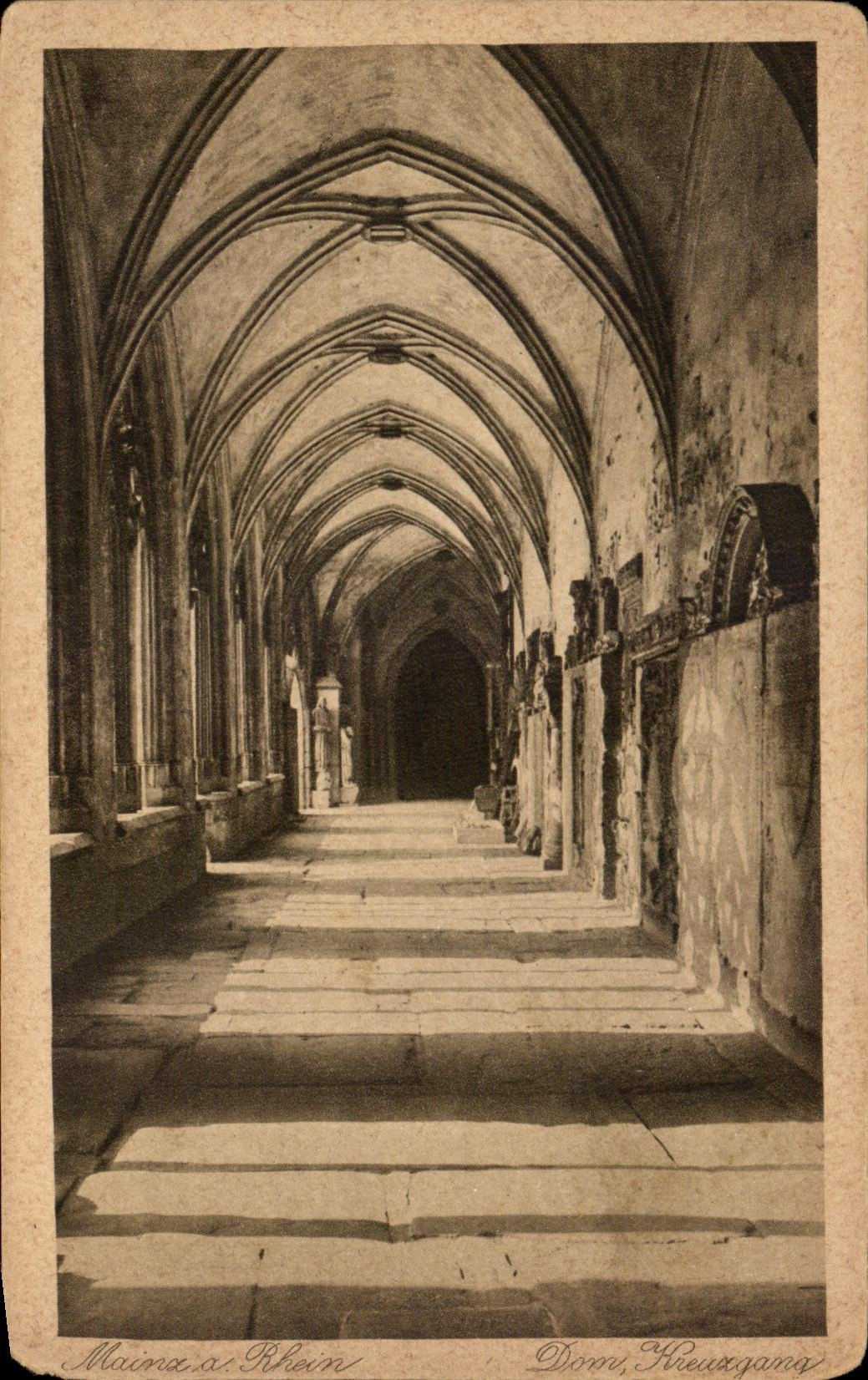 CPA Mainz am Rhein Dom Kreuzgand