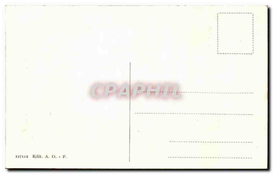 CPA Firenze Chiostro di S M Novella Cappella degli Spagnoli La Chiesa militante e trionfante  — Rückseite