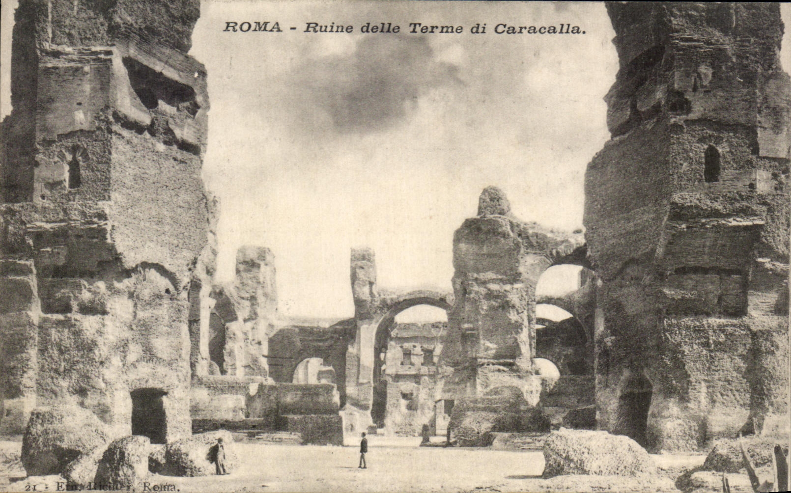 CPA Roma Ruine delle Terme di Caracalla