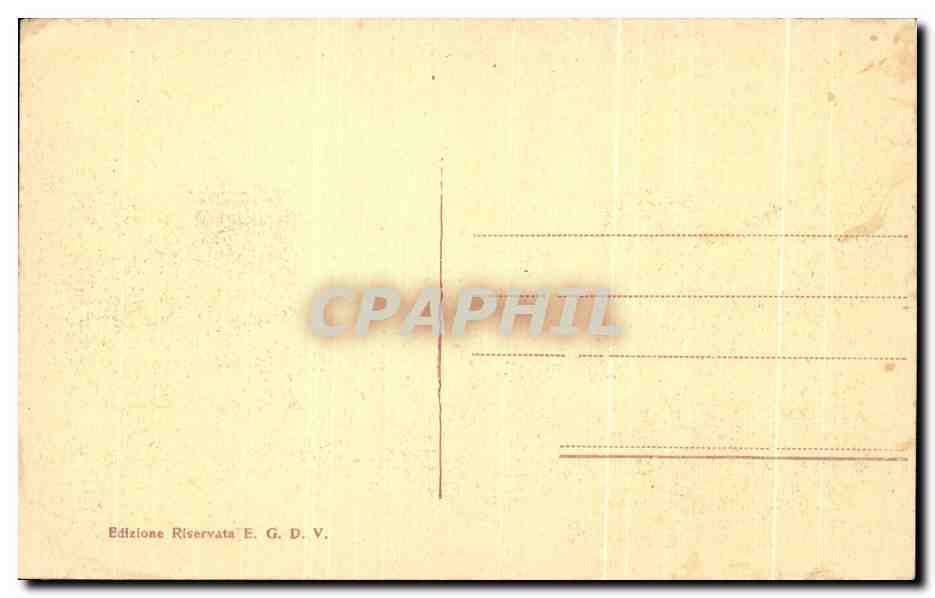 CPA Roma Il Panteon — Rückseite