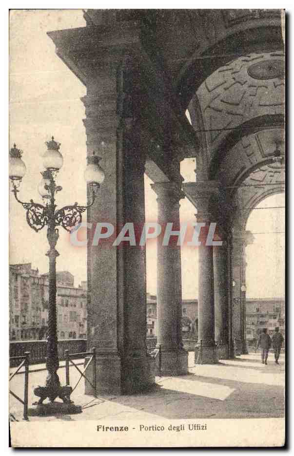 CPA Firenze Portico degli Uffizi