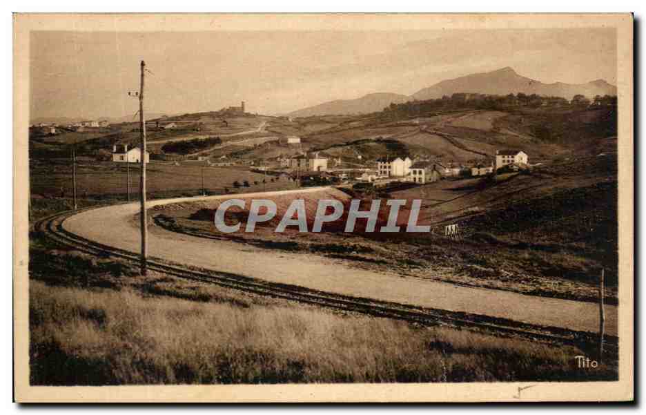 Vue sur le village du Socca — Côte Basque — éditeur Tito