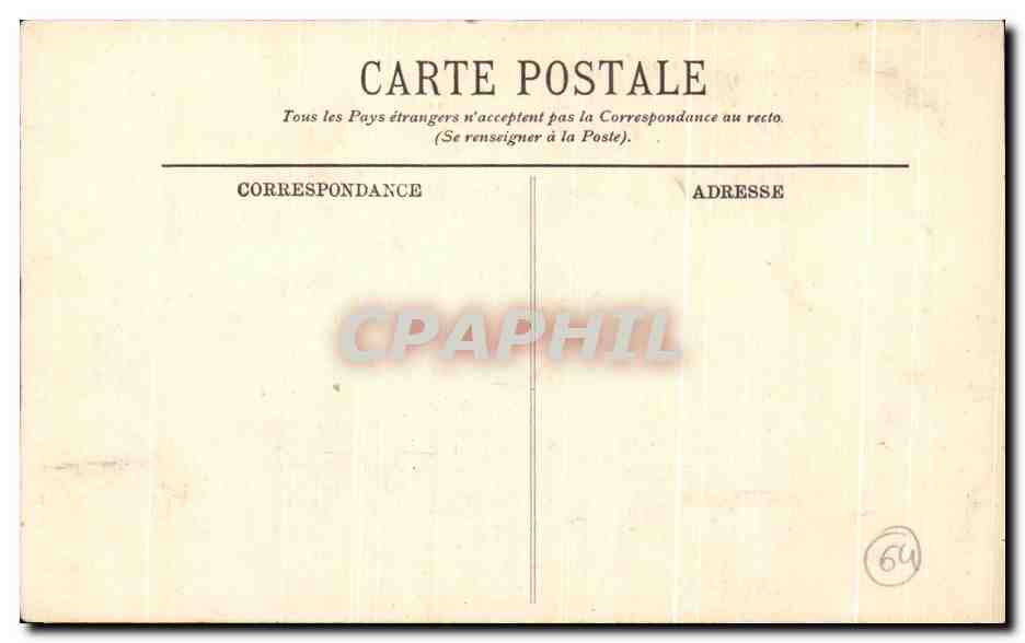 CPA Bayonne La Cathedrale et le Cloitre — Verso