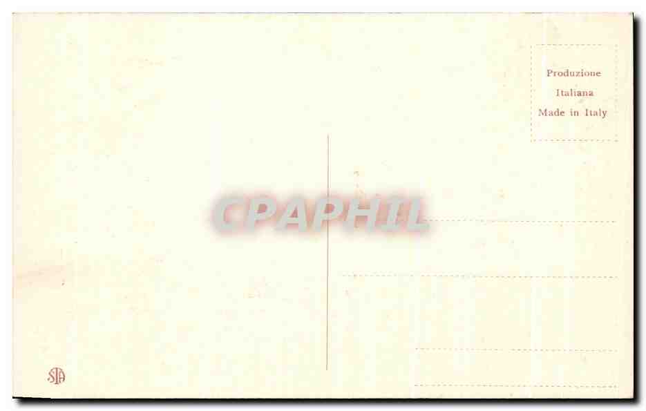 CPA Roma S Maria In Cosmedin Interno — Verso