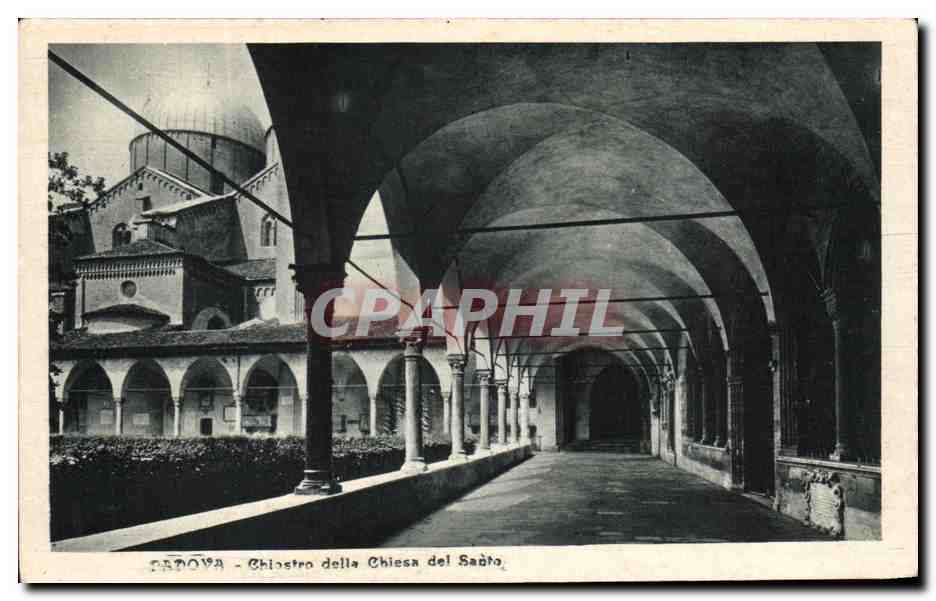 CPA Padova Chiostro della Chiesa del Santo