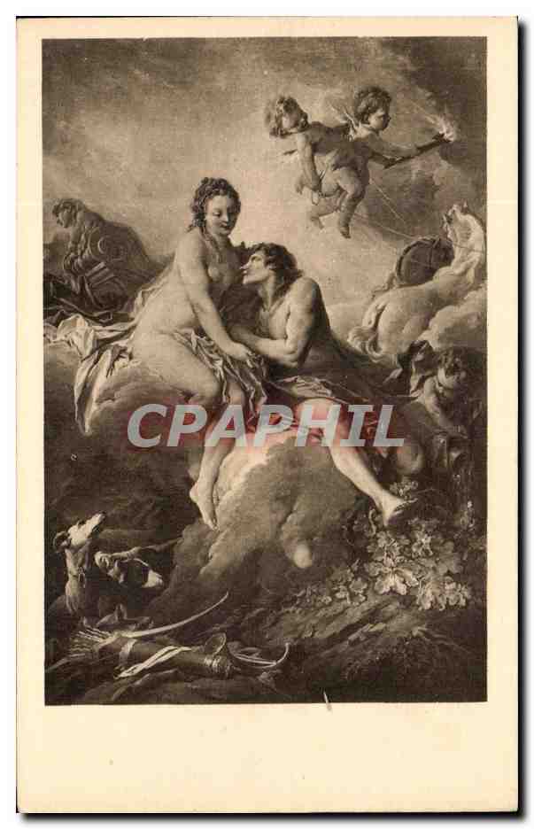 CPA Musee de Nancy Boucher Ecole Francaise LAurore et Cephale