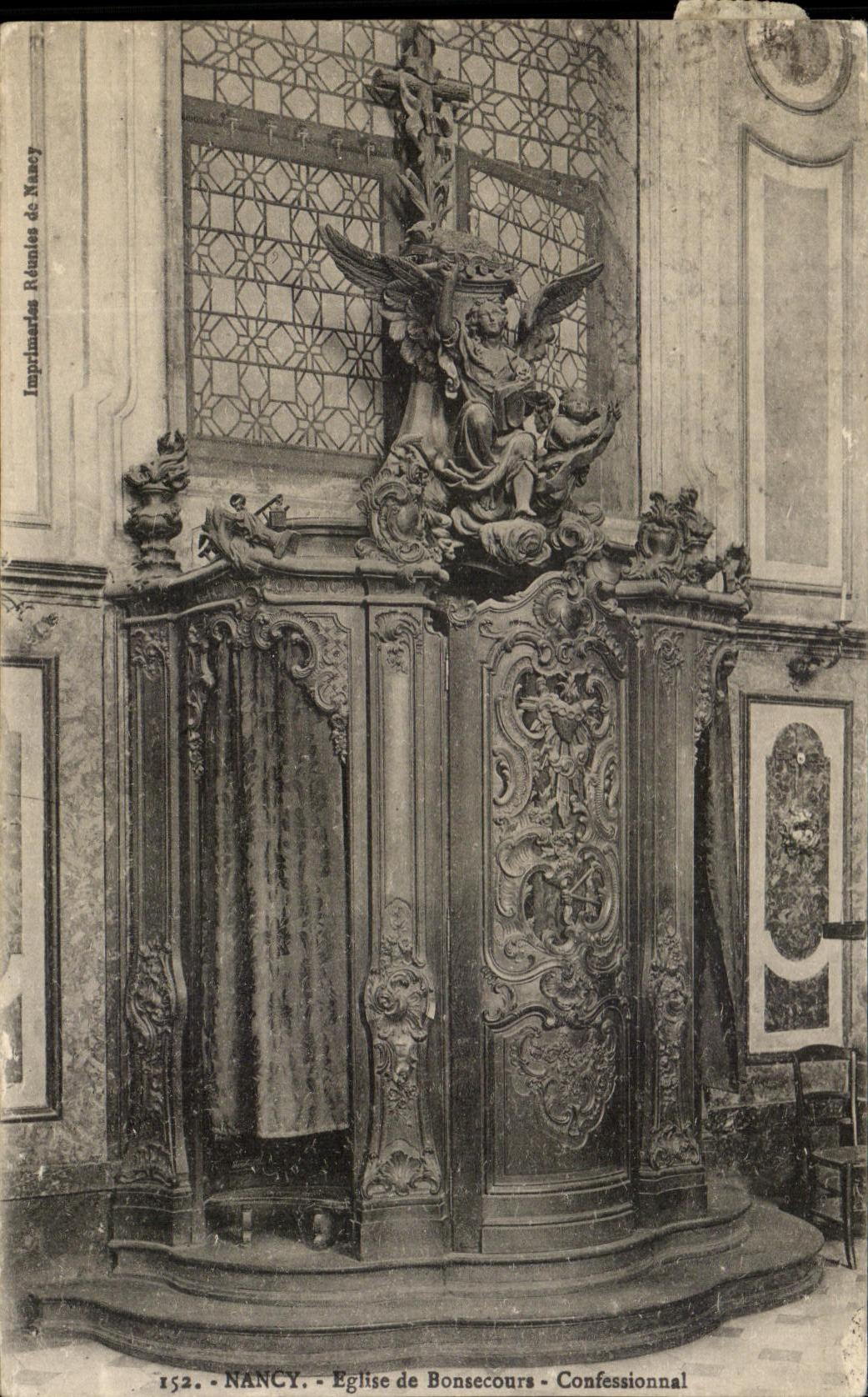 CPA Nancy Eglise de Bonsecours Confessional