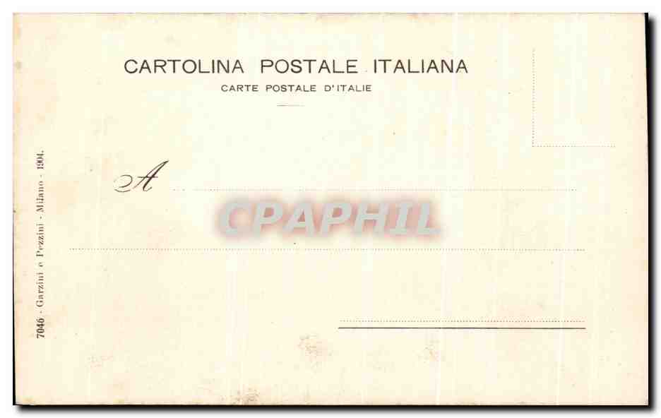 CPA Firenze Battistero Parta In Bronze all Est La Regina Saba Presso Salomone — Rückseite