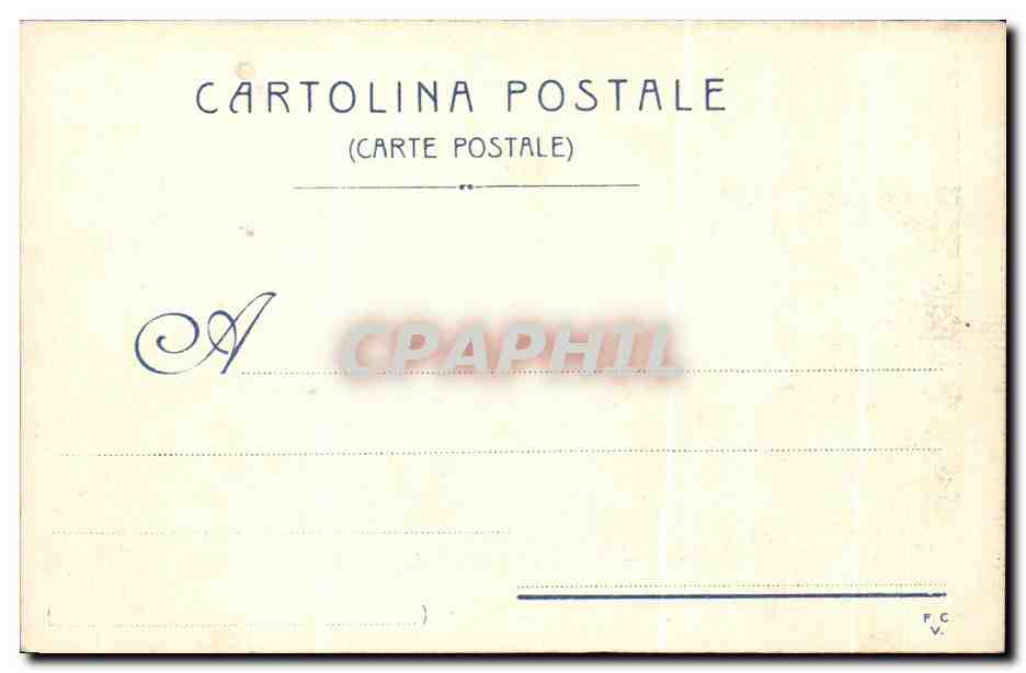 CPA Lido Venezia Bagno Riparto Uomini — Rückseite