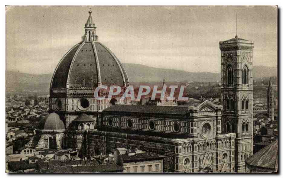 CPA Firenze La Cathedrale Vista dalla Cupota di S Lorenzo