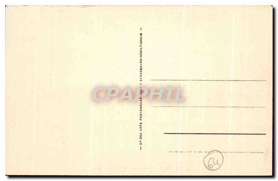 CPA Saint Jean De Luz L'Atlantic Hotel — Verso