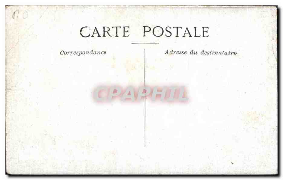 CPA Cascade Du Loup — Verso