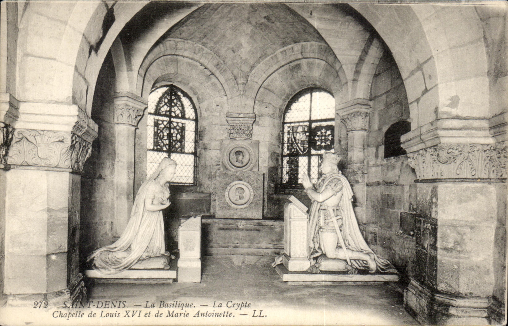 Saint-Denis — Die Basilika — Die Krypta — Kapelle von Ludwig XVI und Marie Antoinette — LL. — Nr. 272