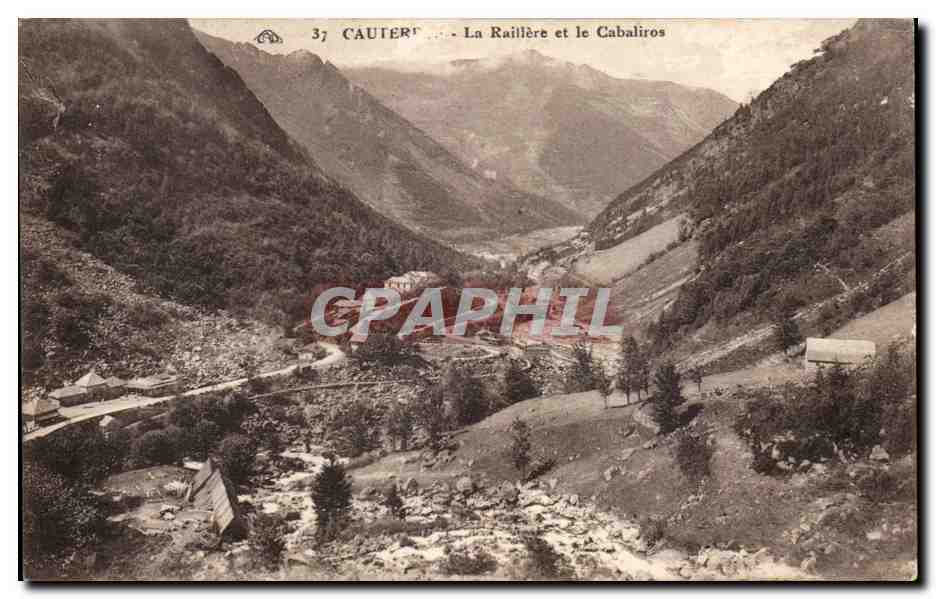 La Raillère et le Cabaliros — Cauter — éditeur CP-ALSACO