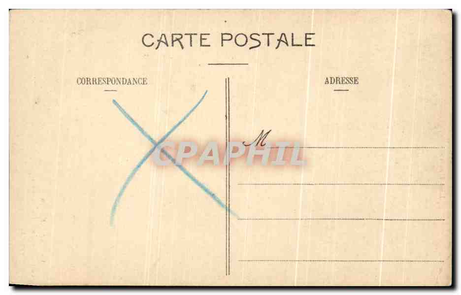 CPA Cautereis Cascade Du Pont D'Espagne  — Verso