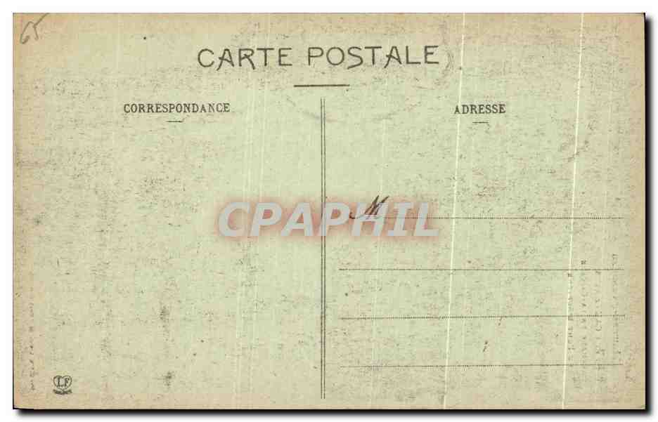 Les Hautes-Pyrénées — Cauterets, ensemble de la cascade du Pont d'Espagne — Éditeur : P. Labouche, n° 577 — Reverso