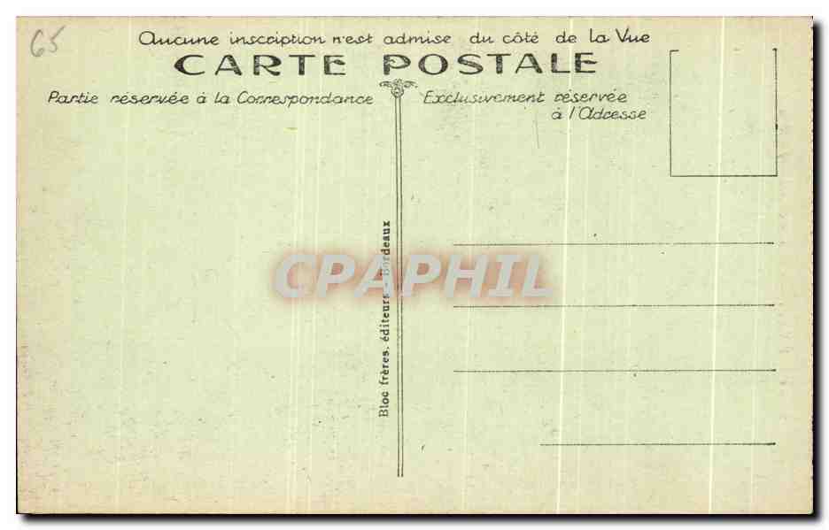 Cauierets — Cascade de Boussès — B.R. — Rückseite
