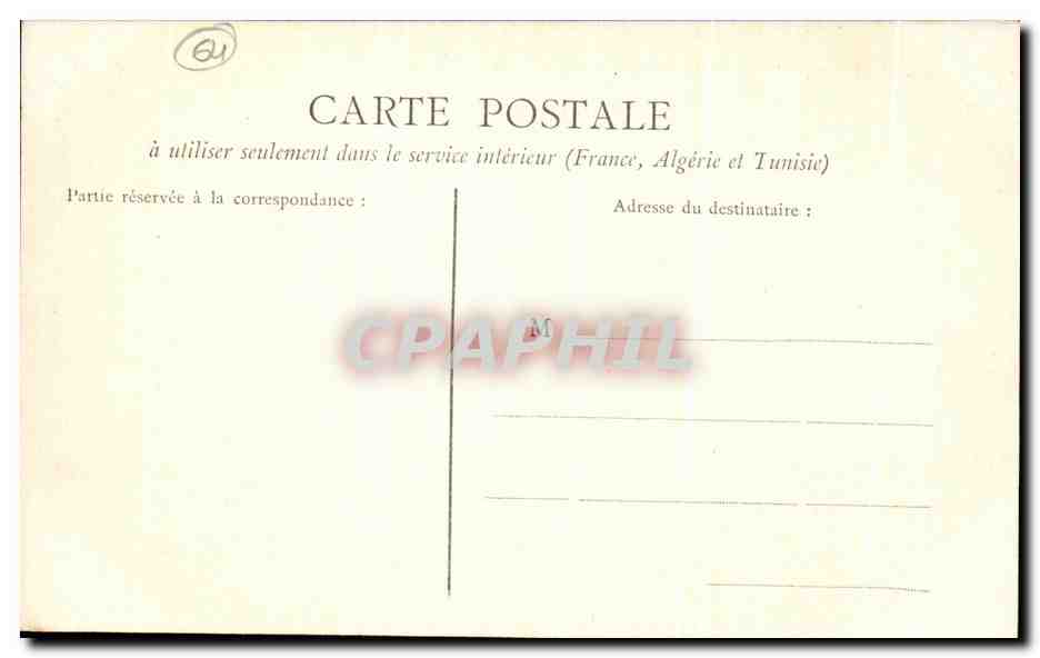 CPA Biarritz Jardin de la Plago et Hotel Victoria — Verso