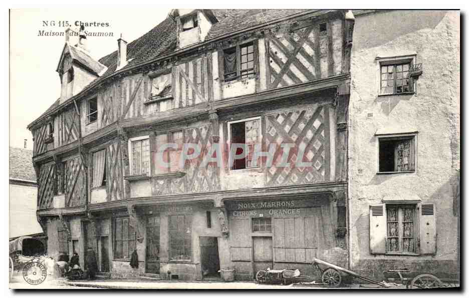 Chartres — Maison du Saumon — NG 415
