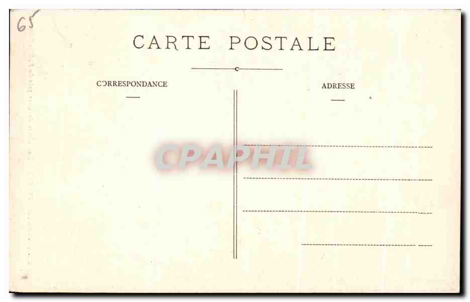 Cauterets (H.P.) - Une Chute du Gave près du Petit St-Sauveur — C.C. - 21 — Verso