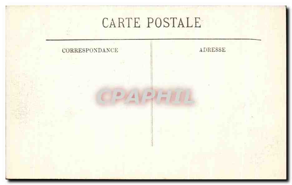 CPA Environs De Cauterets Route De Pont d'Espagne Cascade Du Cerisey — Rückseite