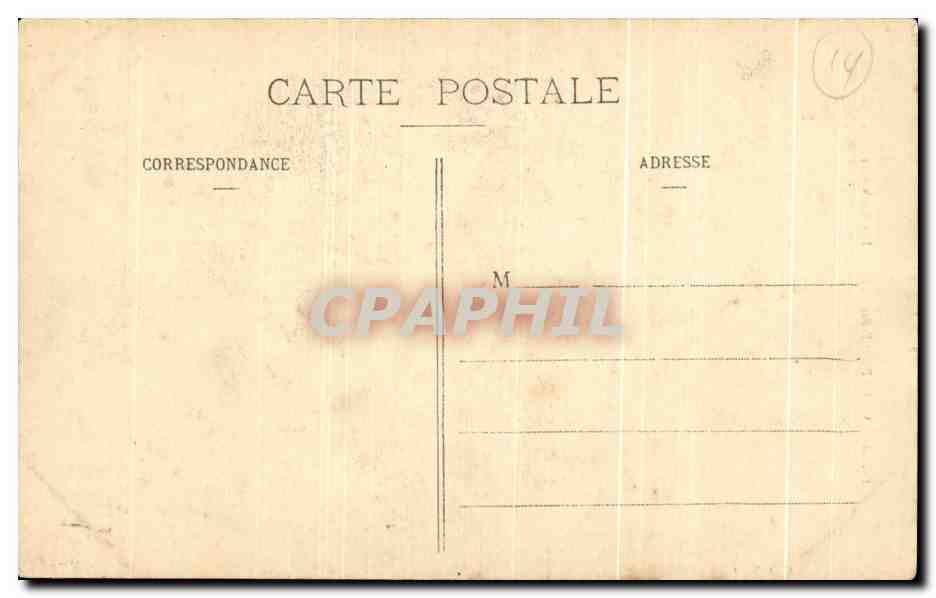 CPA Pres De La Chapelle Sur Vire Les Rochers De Han — Rückseite